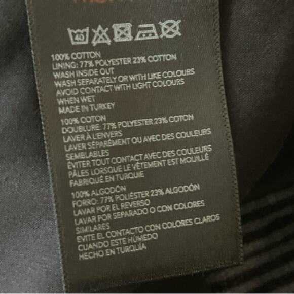 Loom Urban Outfitters Check Double Breasted Blazer Size Small Academia Grunge - Picture 10 of 11